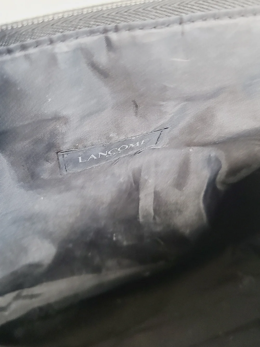 Lancome Metallic Makeup Bag